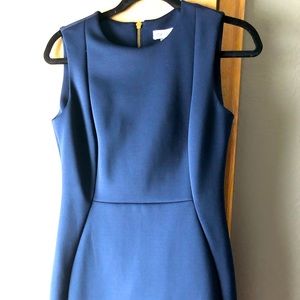 Blue Calvin Klein dress